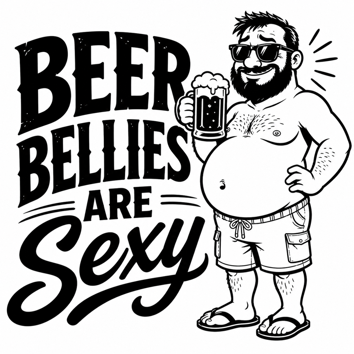 Beer Bellies Are Sexy